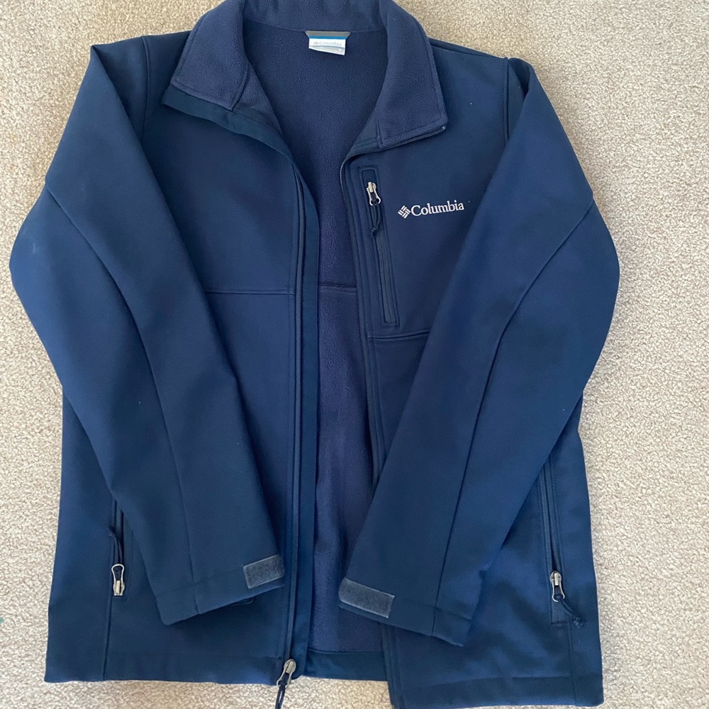 Columbia mens navy blue jacket